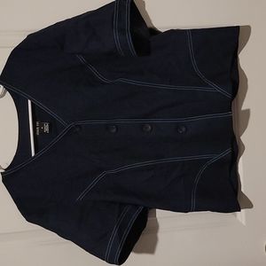 Vintage Leslie Fay button down blose